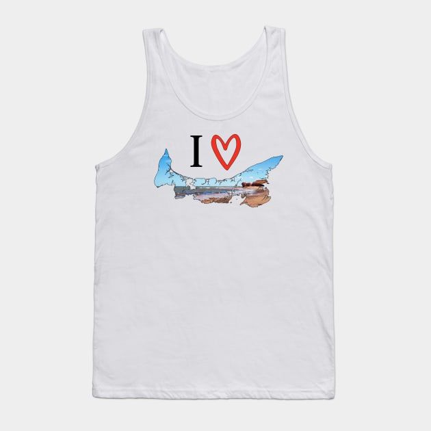 I love Prince Edward Island Tank Top by onepony